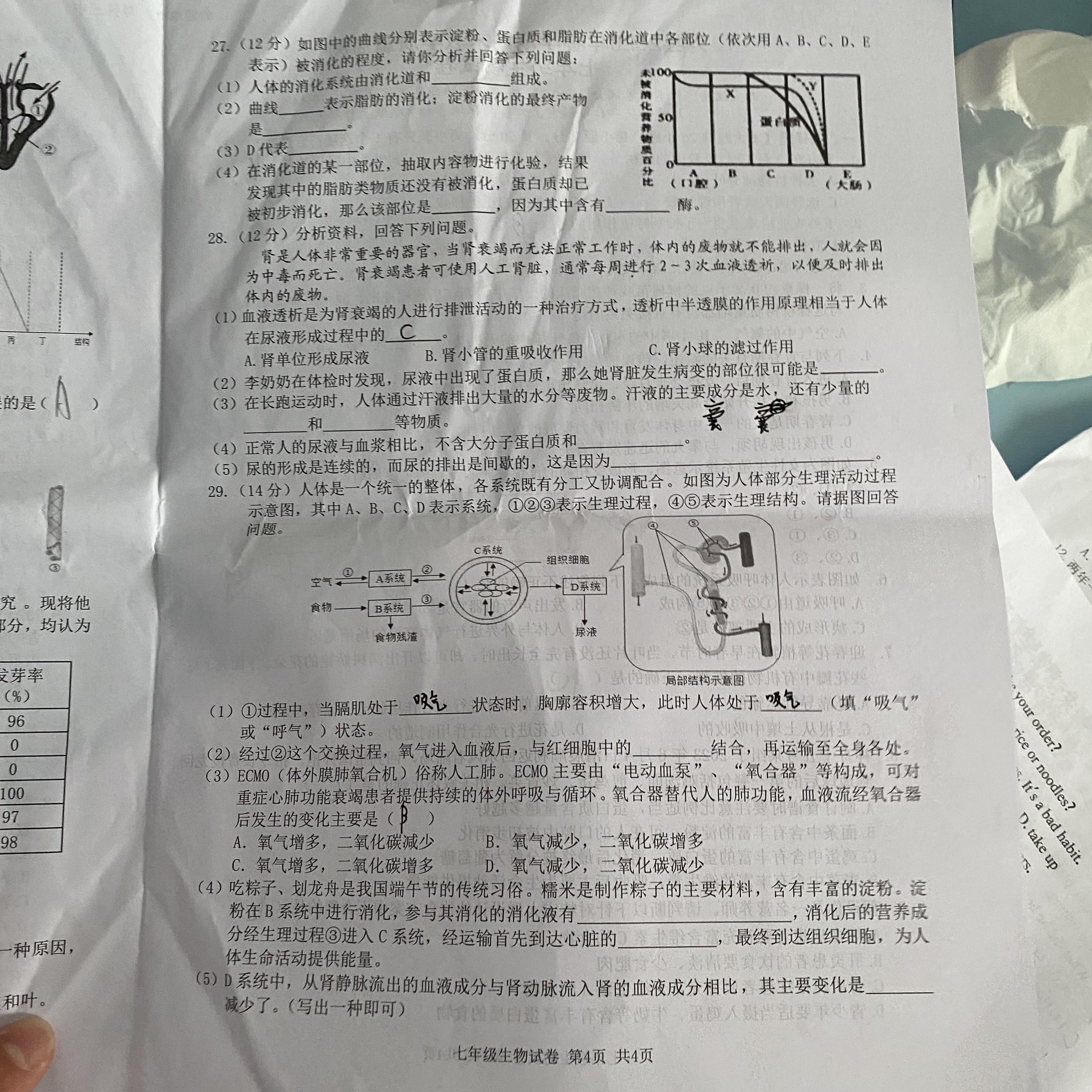 2026届新高三学情摸底考生物试题