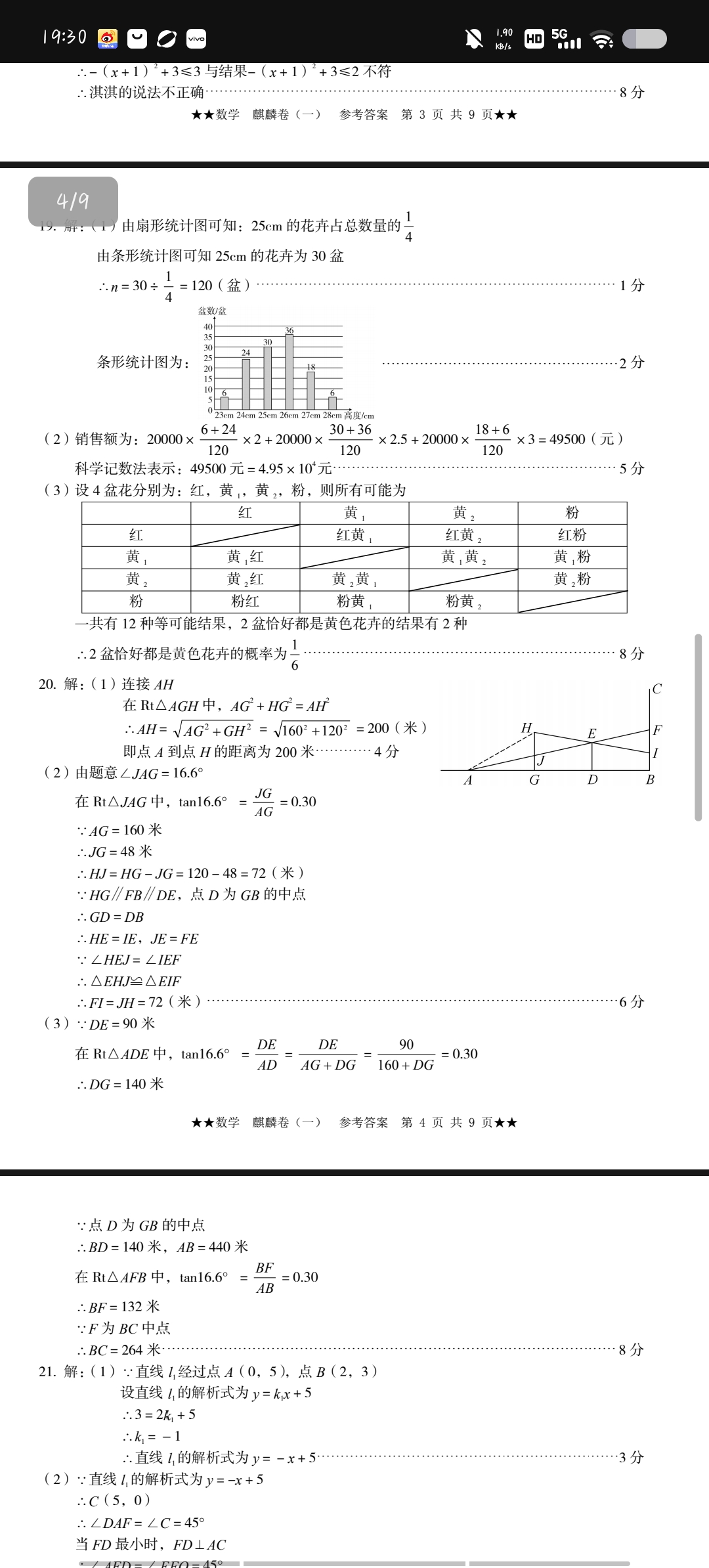 [九师联盟]2026届9月高三开学考数学X答案